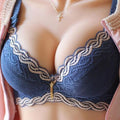 fashion thick cup sexy beauty push up bras lace back closure bralette lingerie bra for women Brassiere