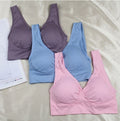 3pcs/set Sexy Bra with Pads Seamless Push Up Bra Plus Size XXXL Underwear Wireless Comfortable Bra Active Bra Dropshipping